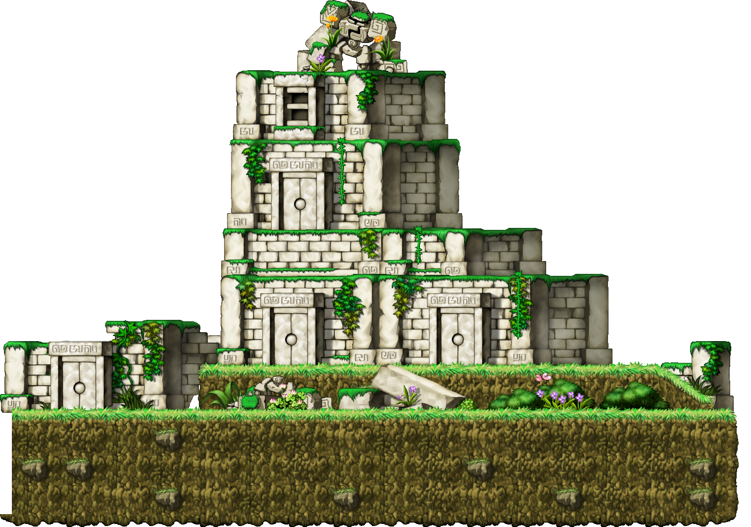 The Entrance of Golem's Temple