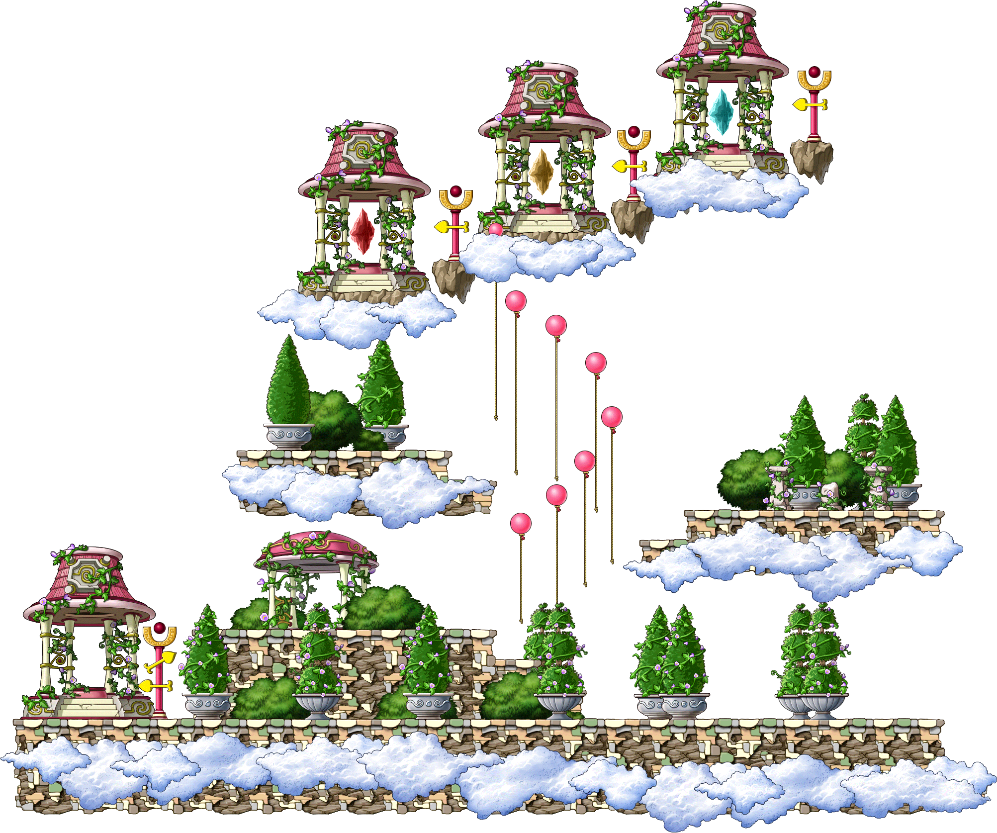 The Road to Garden of 3 Colors